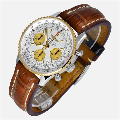 breitling navitimer gold bezel price|authentic watches breitling navitimer.